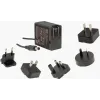 12W Wall Mount Power Supply 12V/1A, Interchangeable AC plug type