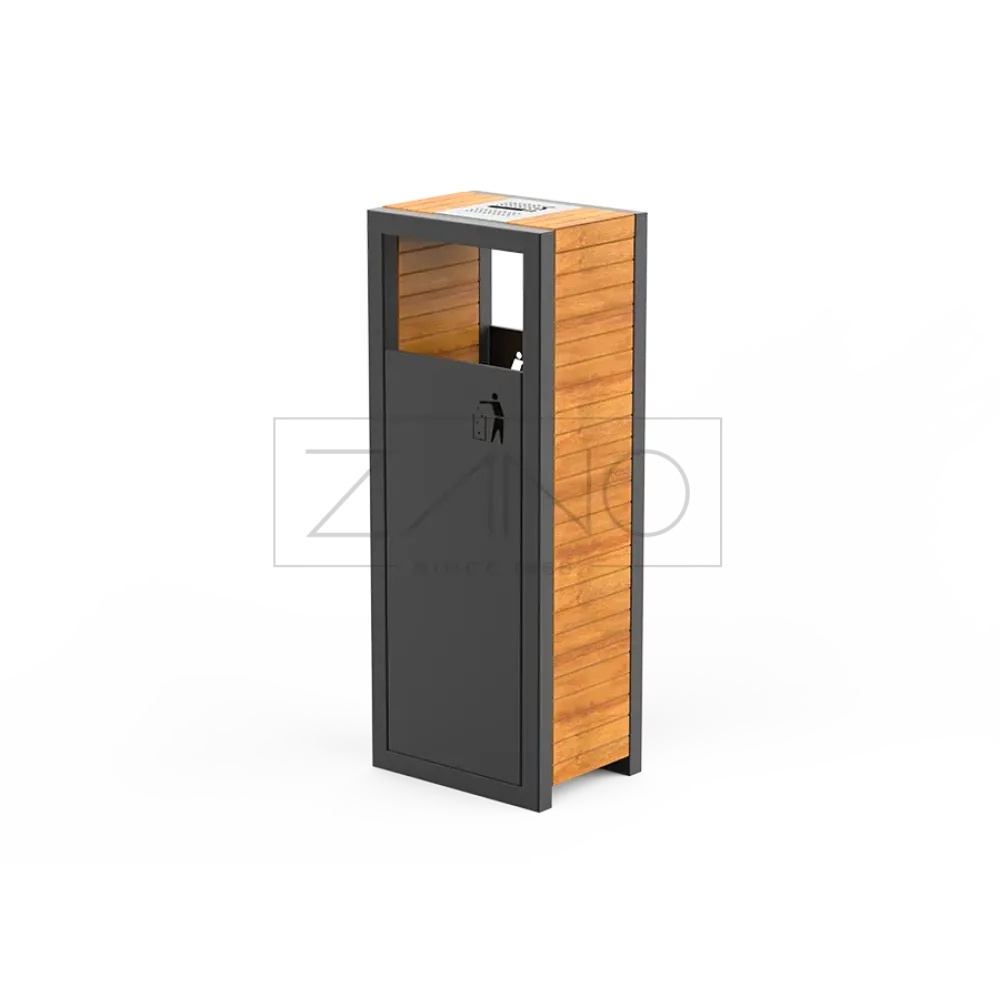 Pavo Litter Bin with ashtray