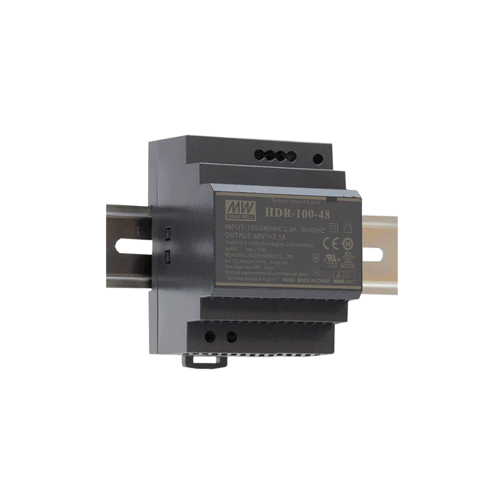 92W DIN Rail Power Supply 24V/3.83A