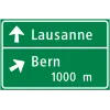 4.67 First advance sign at junctions