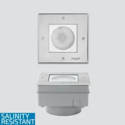 Clio Ground Recessed - Recessed in polypropylene with steel ring nut