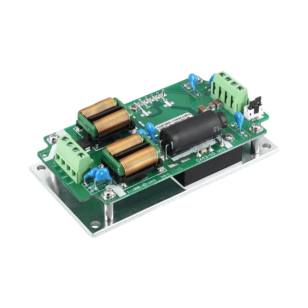 150W DC/DC converter, input 43...160V, output 28V/5.4A