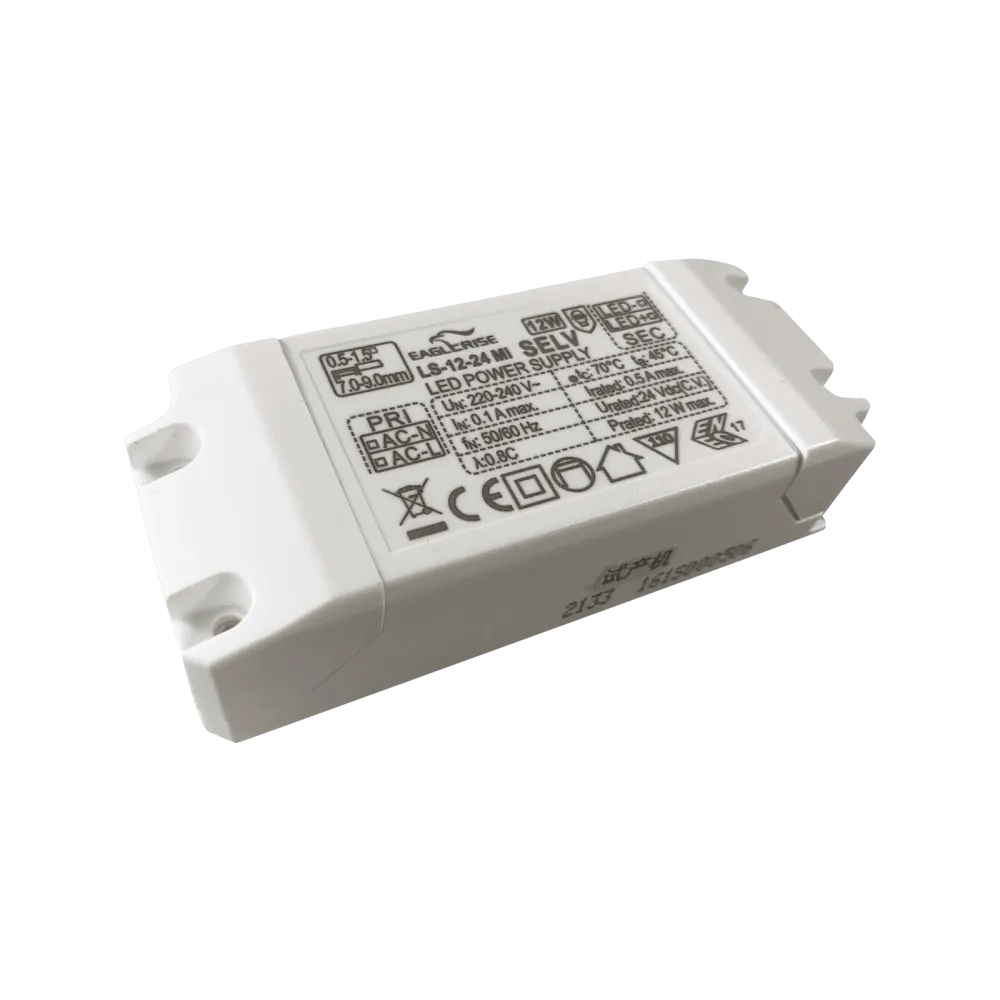 12W LED Driver Constant Voltage 24V/0.5A