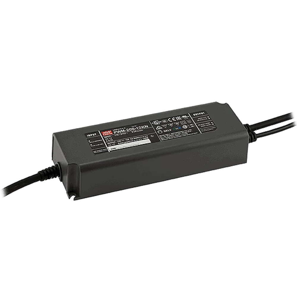 200W LED Driver with PWM Output 36V/5.55A, KNX