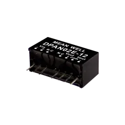 2W DC/DC-Converter, Input 36…75V, Output +/-5V / +/-0.2A
