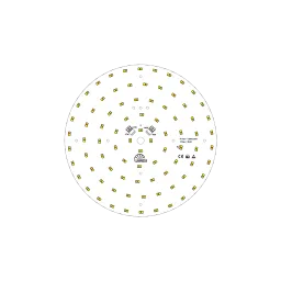LED Module ø220mm / 3000K & 4000K / CRI >90 / 168LED