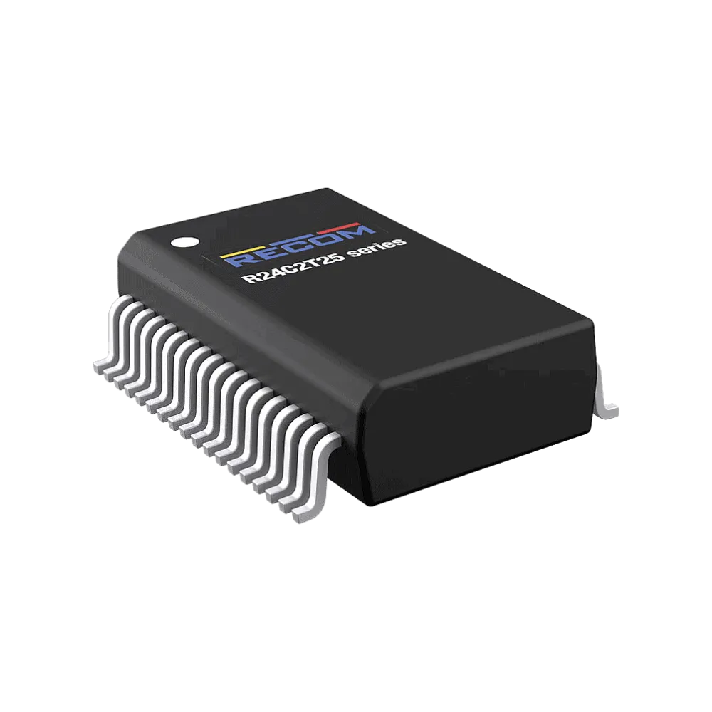 2W DC/DC Converter, Programmable asymmetrical output for IGBT/Si/SiC/Cascode GaN