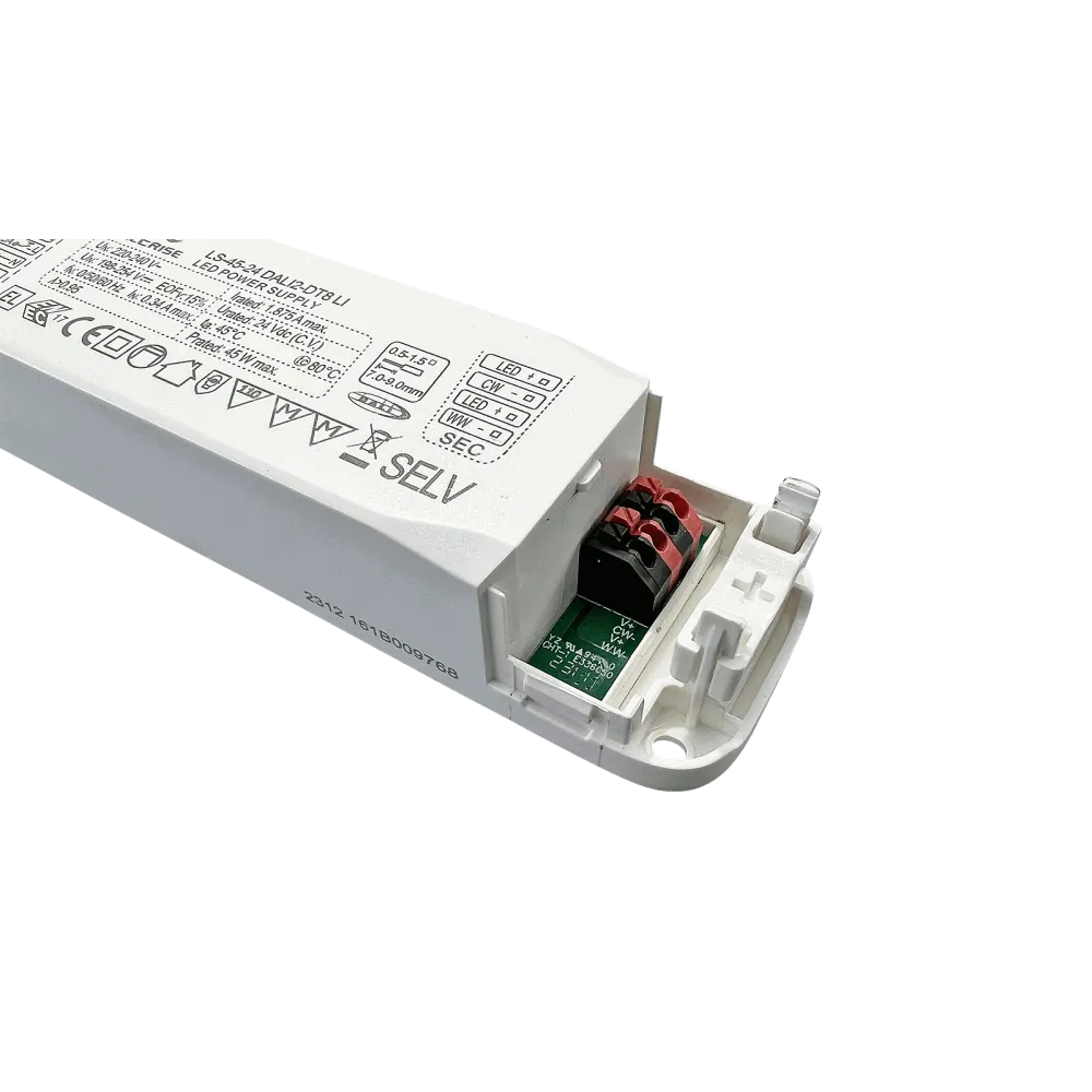 45W Tunable White LED Driver Constant Voltage 24V/1.88A, DALI