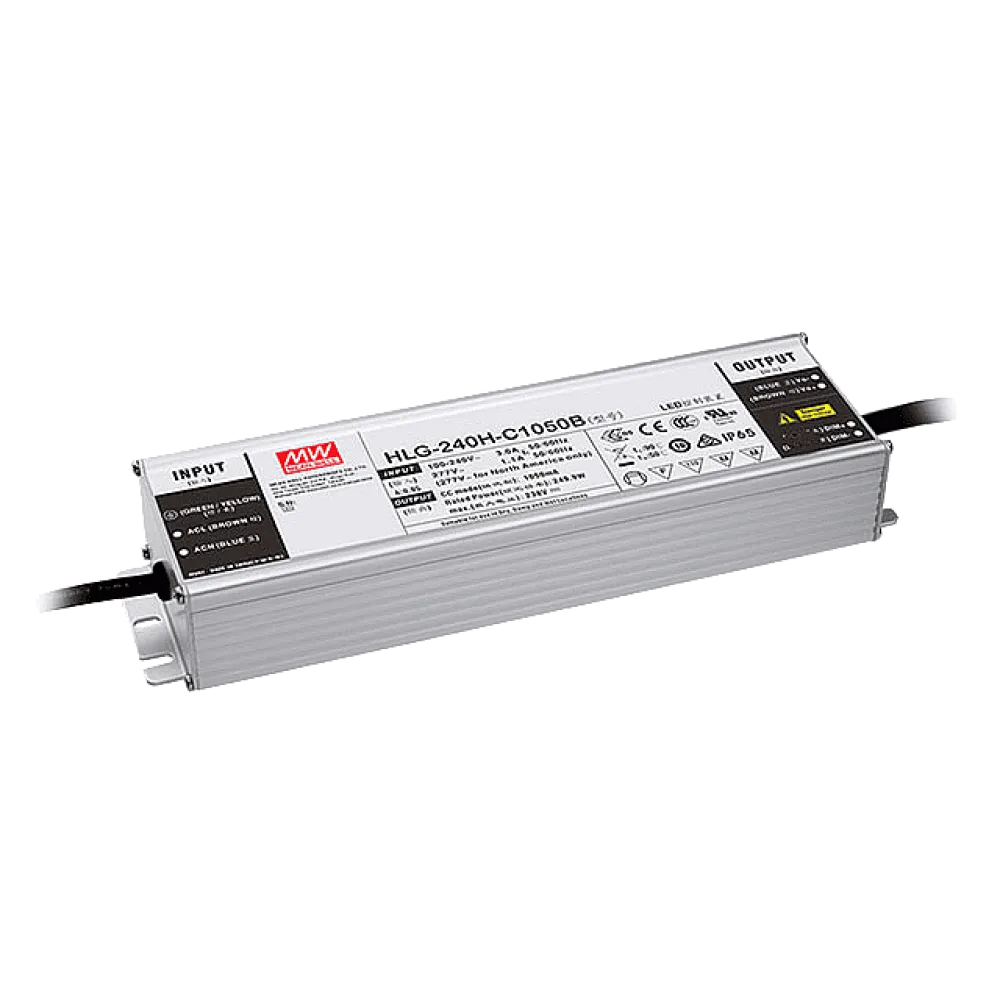 250W CC LED Driver 2100mA/59…119V