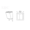 Litter bin Scandik