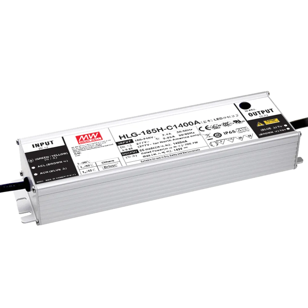 200W CC LED Driver 1400mA/71…143V