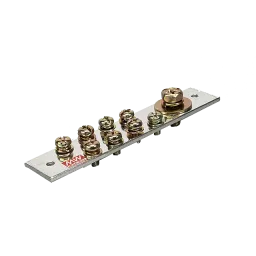 Earthing busbar, 250A, number of poles: 9