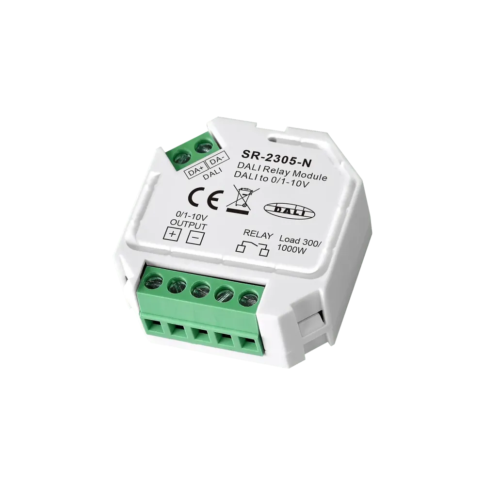 DALI relay module + DALI to 0/1-10V converter