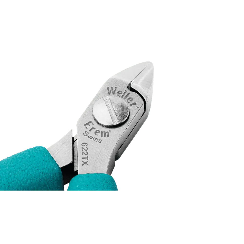 Side cutter, oval head, miniature cutter