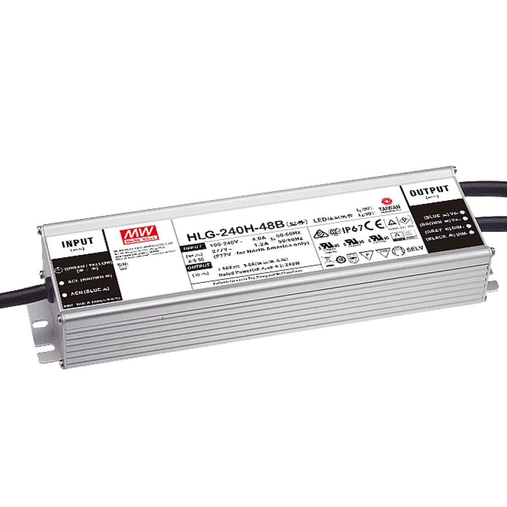 240W LED Driver CV+CC 24V/10A, 3in1 Dimming