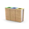 Flash recycling bin