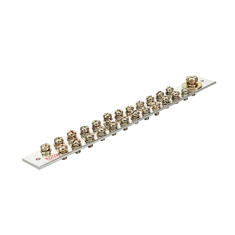 Earthing busbar, 250A, number of poles: 25