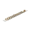 Earthing busbar, 250A, number of poles: 25