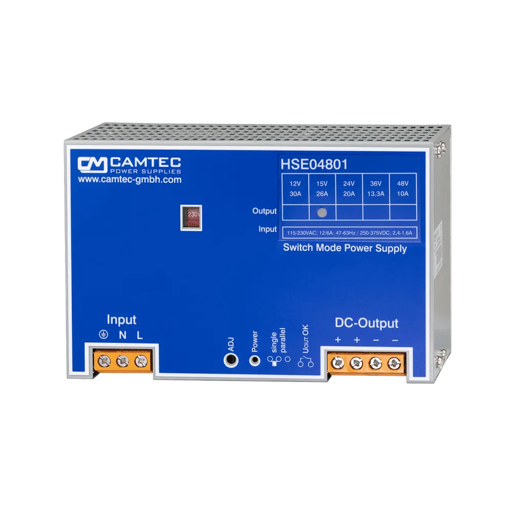 390W DIN Rail Power Supply 15V/26A