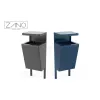 Litter bin Scandik with ashtray