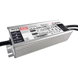 60W LED Driver CV+CC 24V/2.5A, 3in1 Dimming