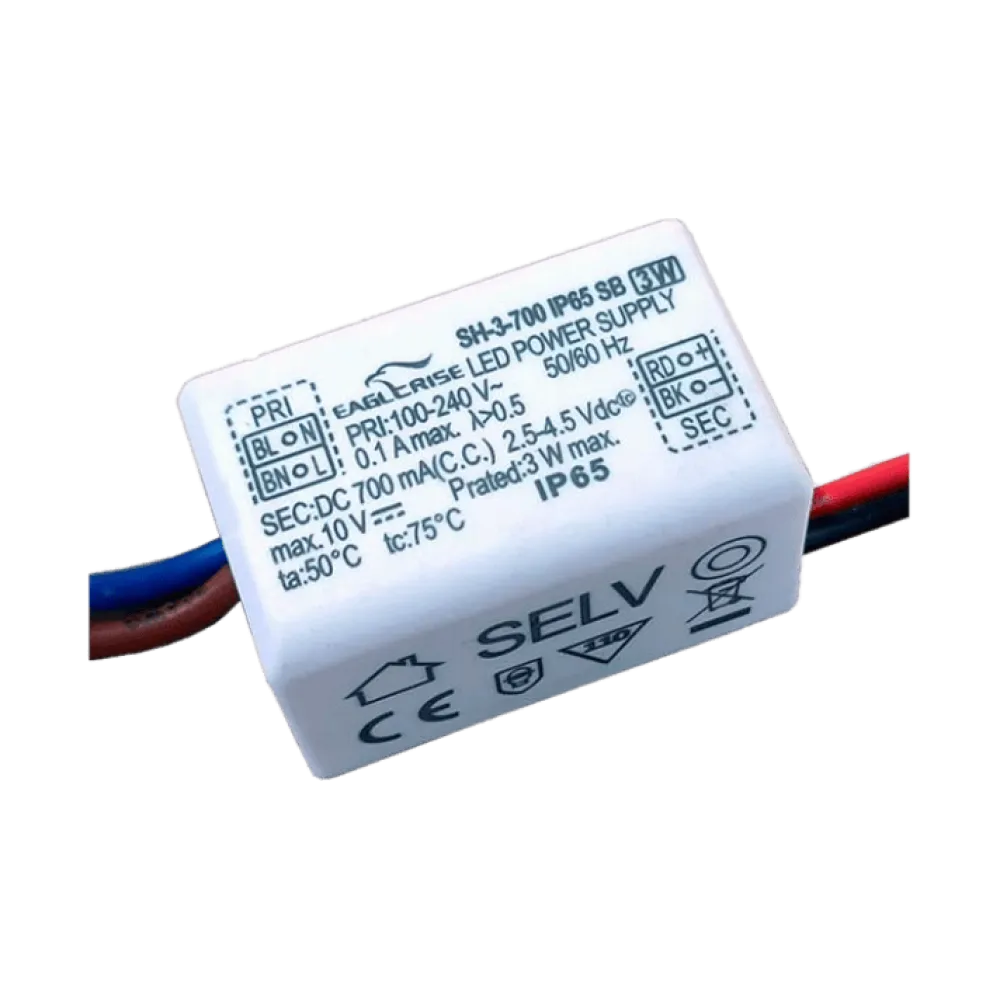 3W LED Driver Constant Current 700mA/2.5…4.5Vdc