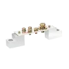 Earthing bar with insulator, 250A, number of poles: 5