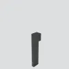 Modo Bollard 601F1/HP70A2-Small Poles - Bollard Horizontal Single Emission H. 600