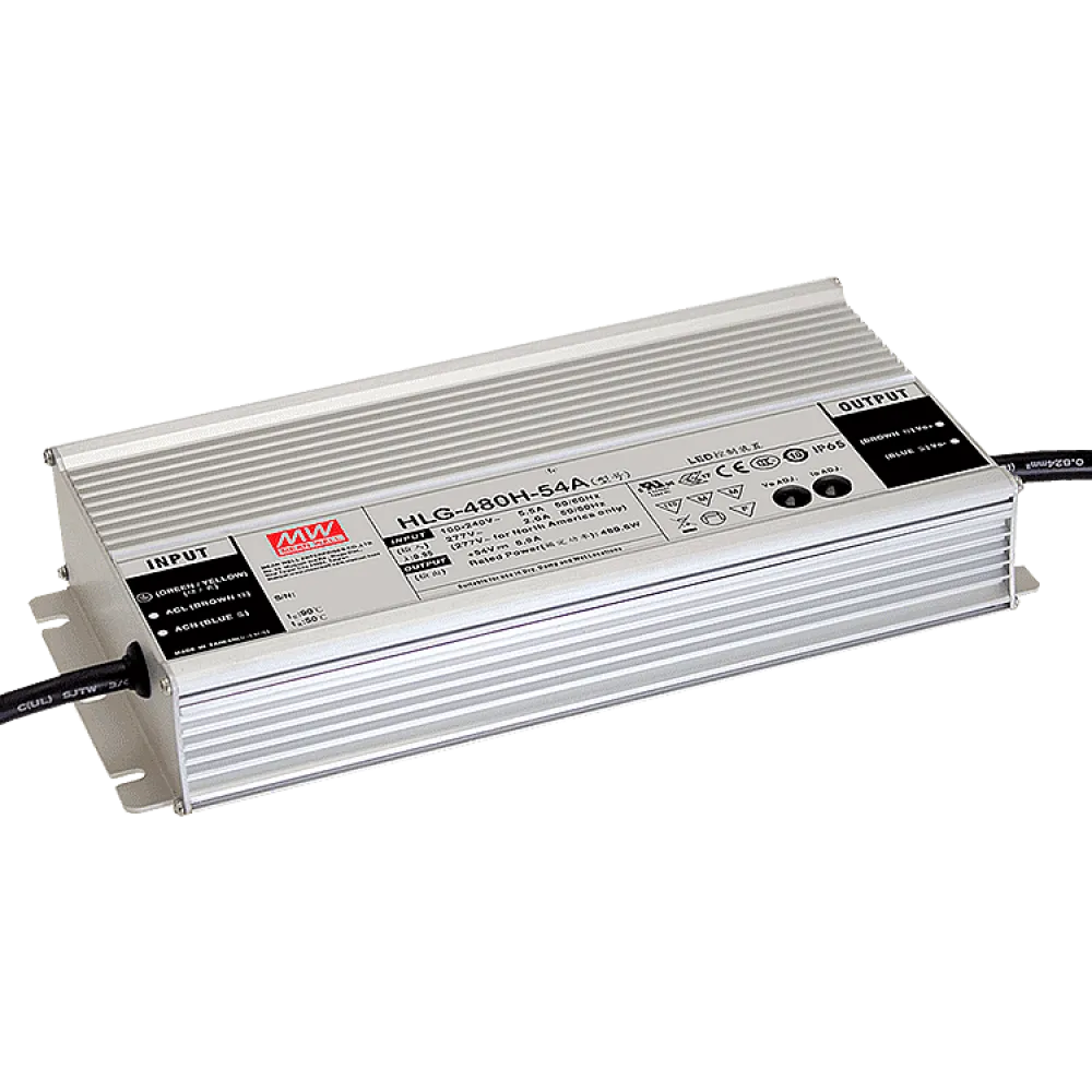 480W LED Driver CV+CC 54V/8.9A
