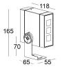 Modo Floodlight 610W1/WD70MB-Floodlights - Module DALI Vertical Emission