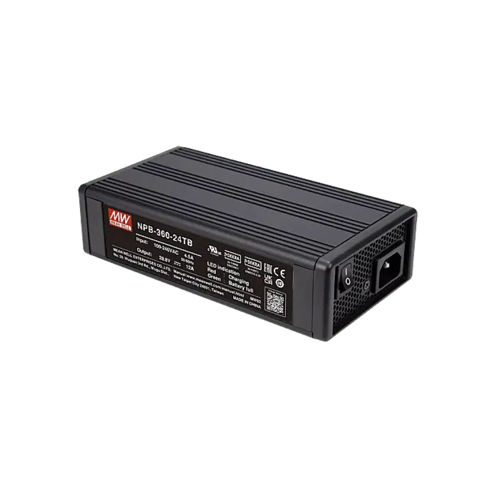 360W charger 55.2V/6A, terminal block