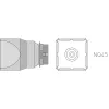 NQ45 HOT GAS NOZZLE 31.3X31.3