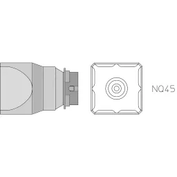 NQ45 HOT GAS NOZZLE 31.3X31.3