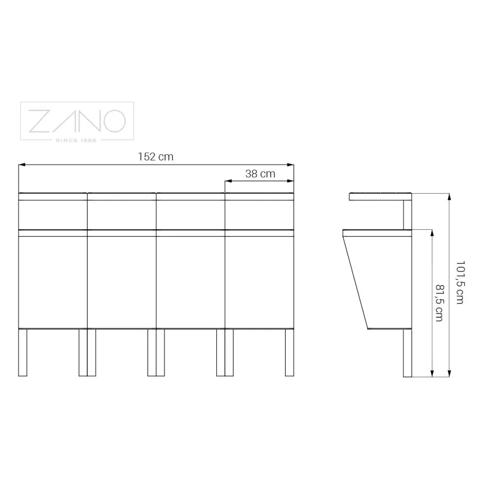 Recycling bin Scandik