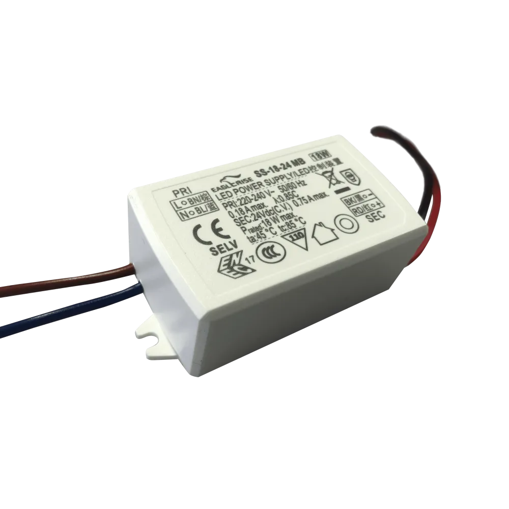 18W LED Driver Constant Voltage 24Vdc/0.75A