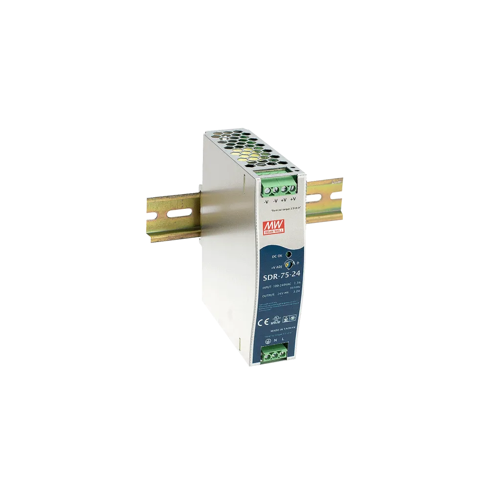 76W DIN Rail Power Supply 48V/1.6A