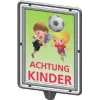 Poster stand with snap frame