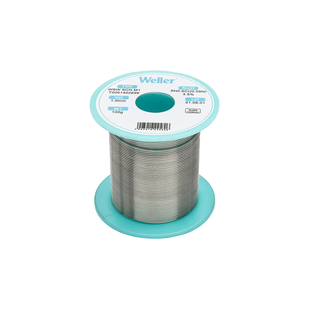 WSW SCN M1 1mm, 100g, Sn0,6Cu0,05Ni3,5%