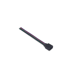Flat Connector socket, 4poles with RGB cable