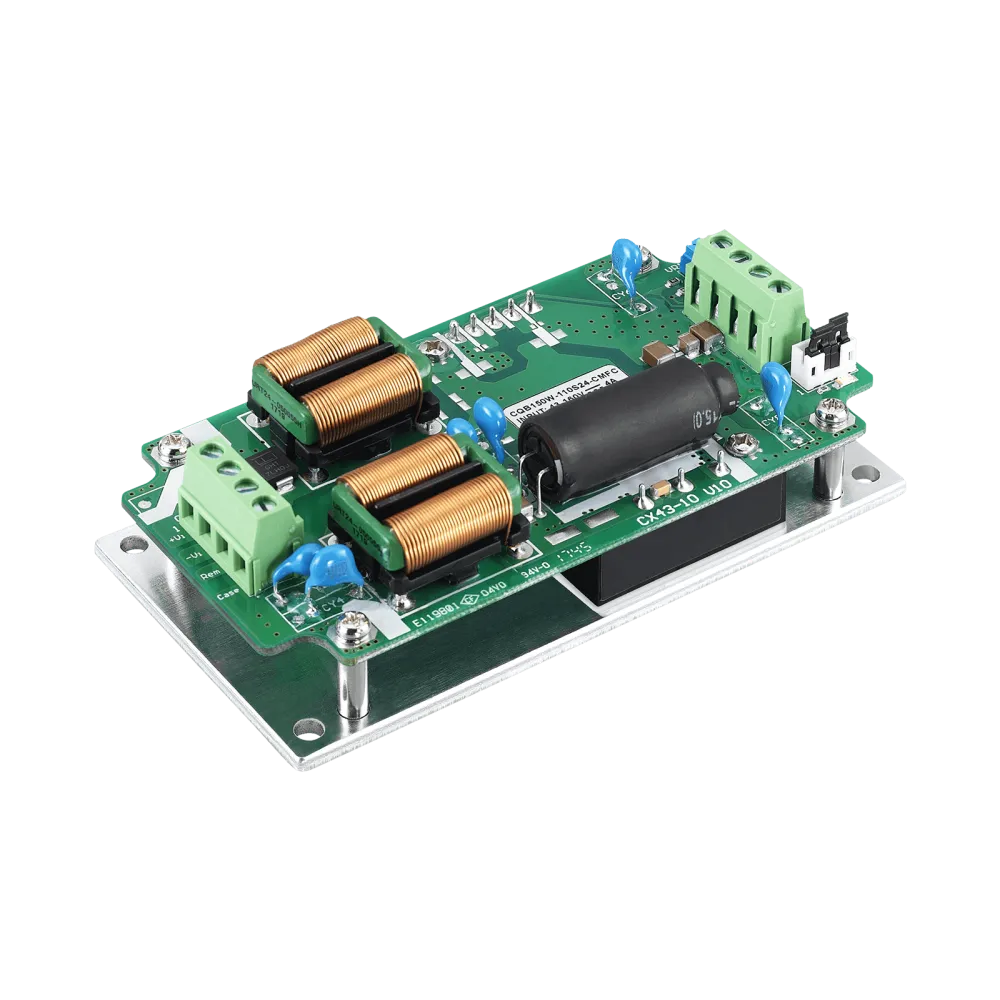 150W DC/DC-Converter, Input 43…160V, Output 24V/6.3A