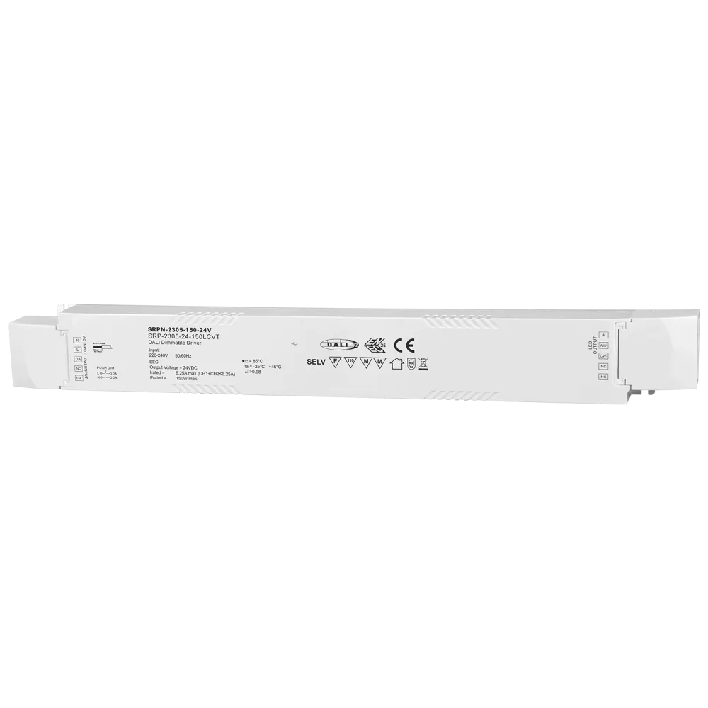 150W DALI DT6, TUNABLE WHITE, LED driver 24VDC