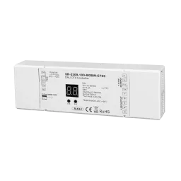 4 channel, DALI DT8 LED dimmer, RGBW, constant current 700mA, max. 100W