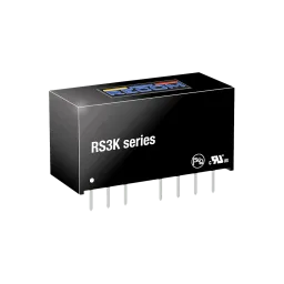 3W DC/DC converter, input 4.5...9V, output +-12V/+-125mA, SIP8