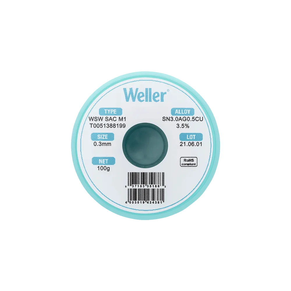 WSW SAC M1 0,3mm, 100g, SN3,0AG0,5CU3,5%