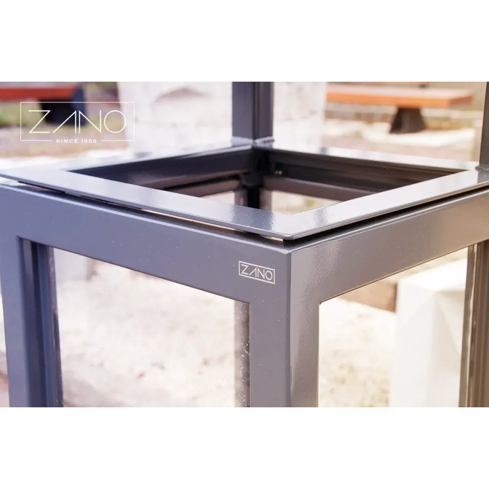 Anti-terrorist Safety Transparent Dustbin