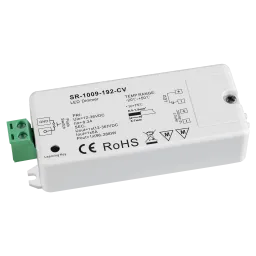 1 channel RF / LV PUSH LED dimmer, constant voltage 12-36VDC, max. 288W