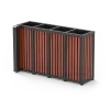 Altus recycling bins with ashtray