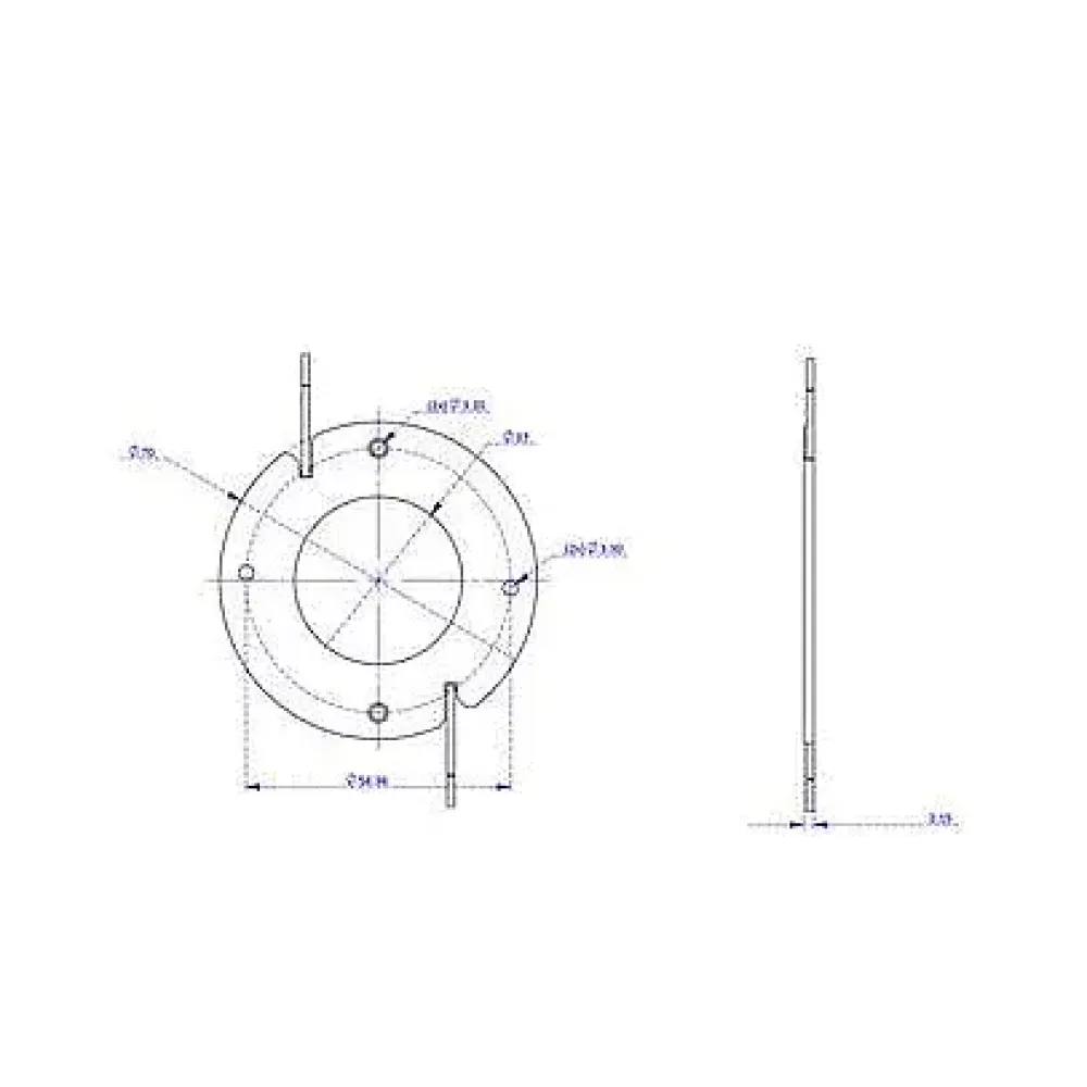 LED Holder for 38x38mm COB
