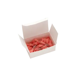 Dosing needle, stainless steel needle with plastic body, gauge: 18 (50 pieces)