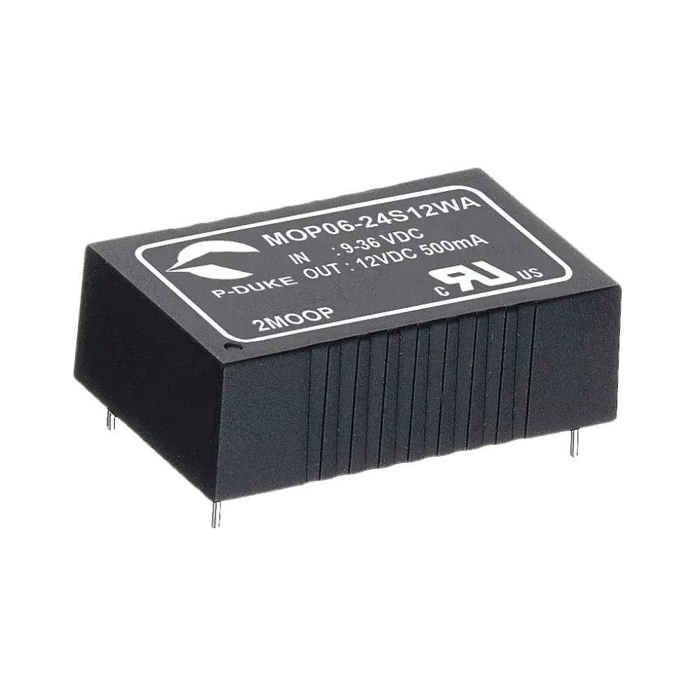 6W medical DC/DC converter, input 18...36V, output 5V/1.2A